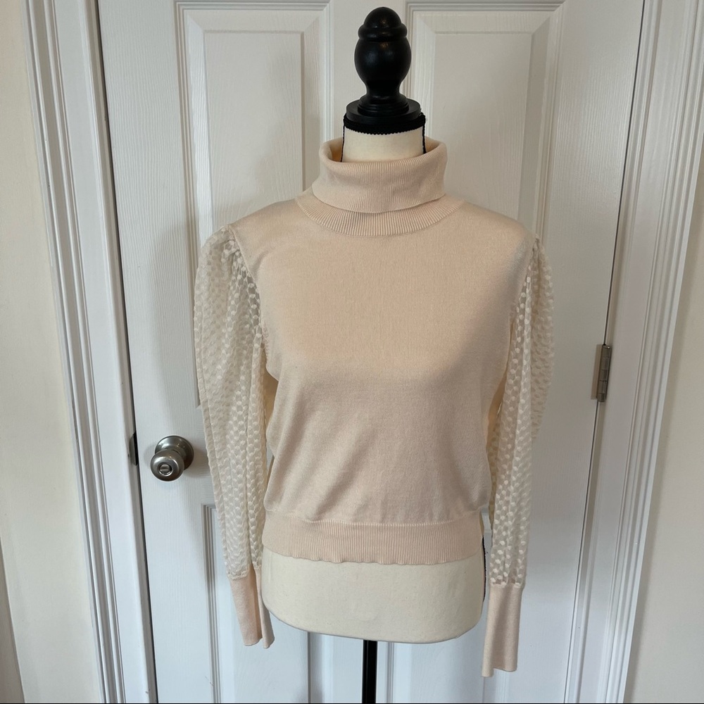 Cream Turtleneck